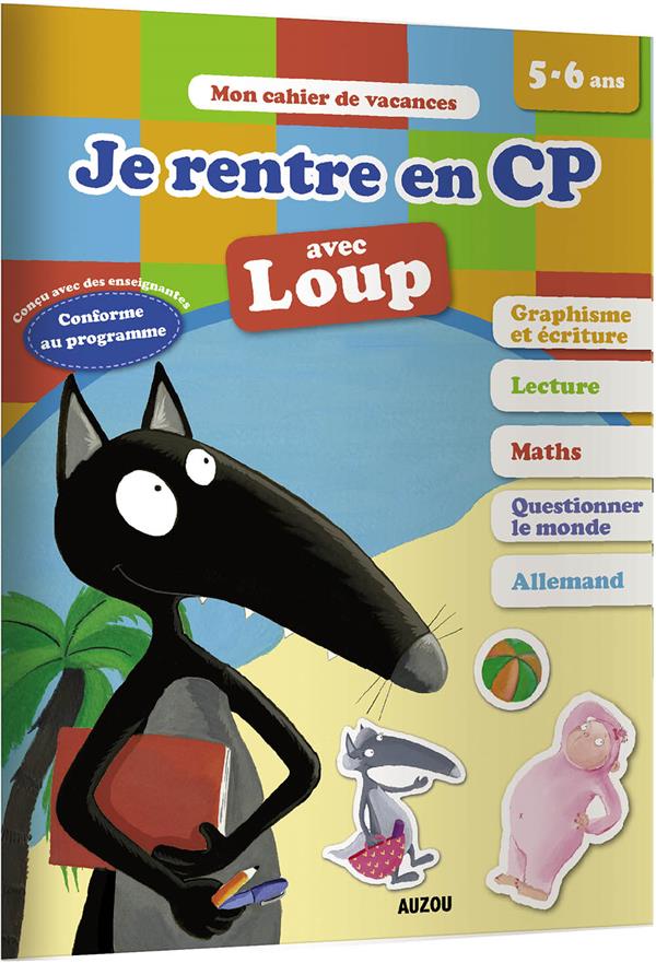 Cahier de vacances : allemand ; je rentre en CP avec Loup