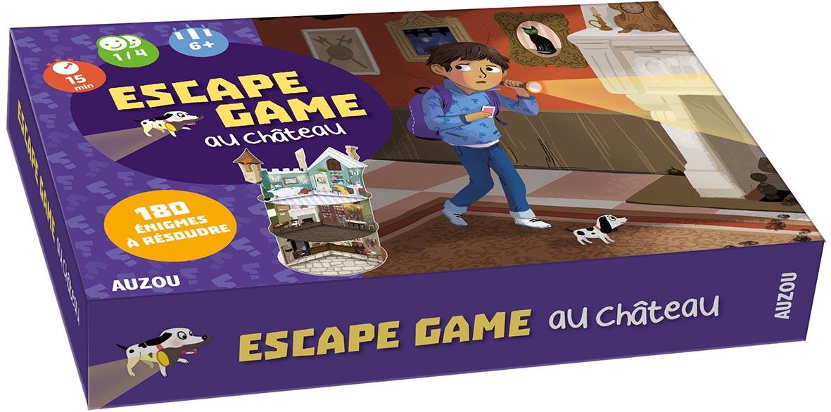 Mes premières enquêtes : escape game au château ; mon grand jeu