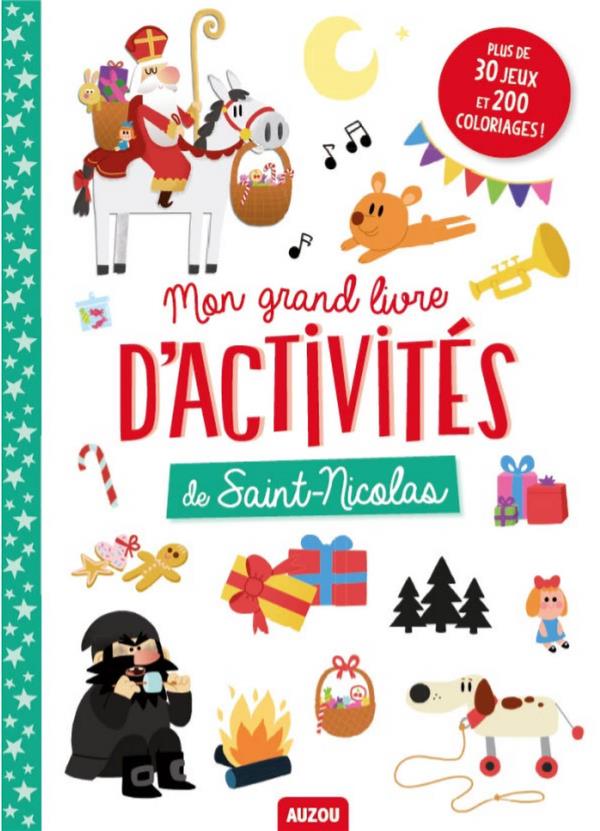 Mon grand livre d'activités de saint Nicolas