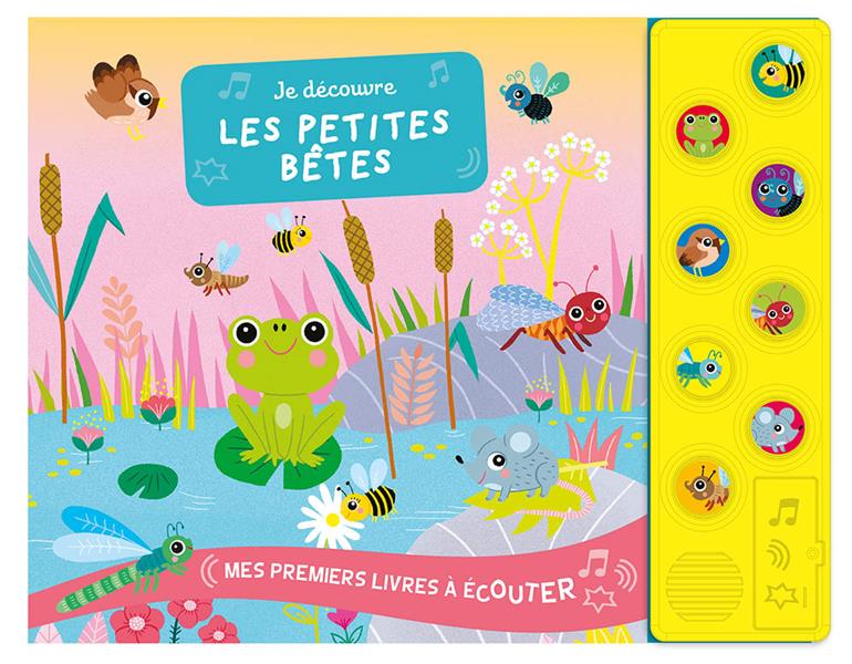 Mes premiers livres à écouter : je découvre les petites bêtes