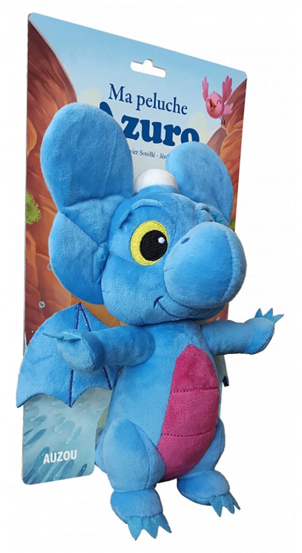 Azuro ; la peluche dragon