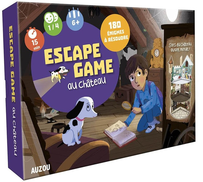 Grand jeu ; escape game au château