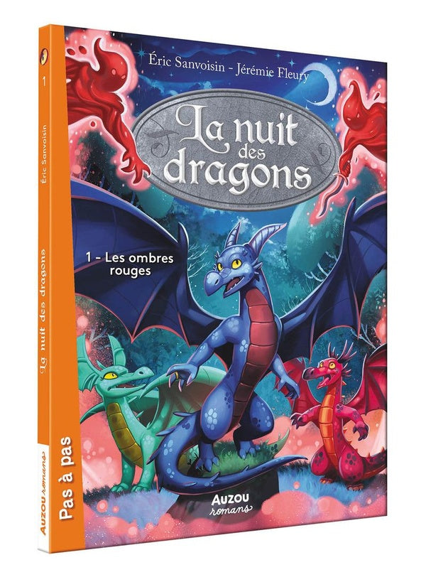 La saga des dragons - cycle 4 : la nuit des dragons Tome 1 : les ombres rouges