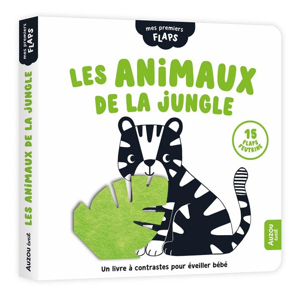 Mes premiers flaps : les animaux de la jungle