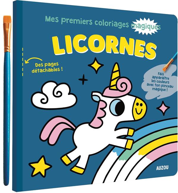 Mes premiers coloriages magiques : licornes