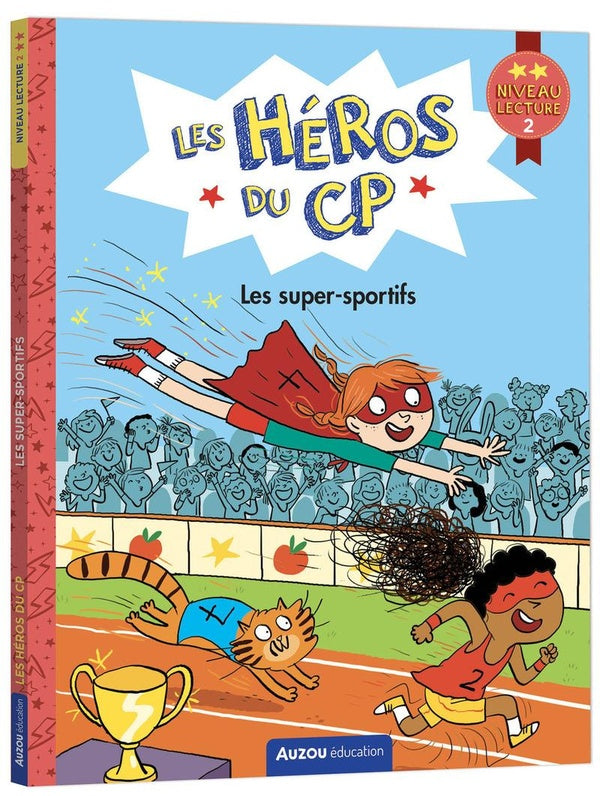 Les héros du CP ; niveau 2 : Les super-sportifs