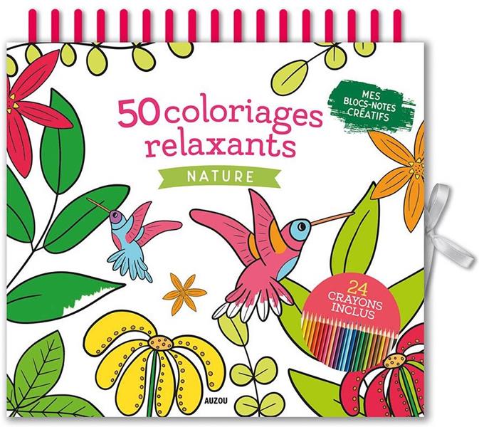 Coloriages relaxants nature