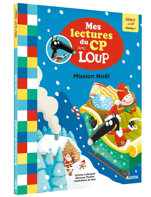 Mes lectures du CP avec Loup : mission Noël !