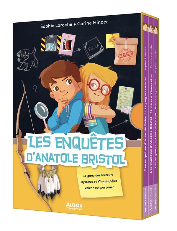 Les enquêtes d'Anatole Bristol : coffret Tomes 1 à 3