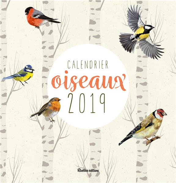 Calendrier oiseaux (édition 2019)