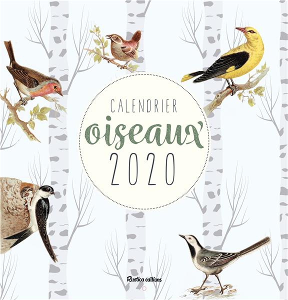 Calendrier oiseaux (édition 2020)