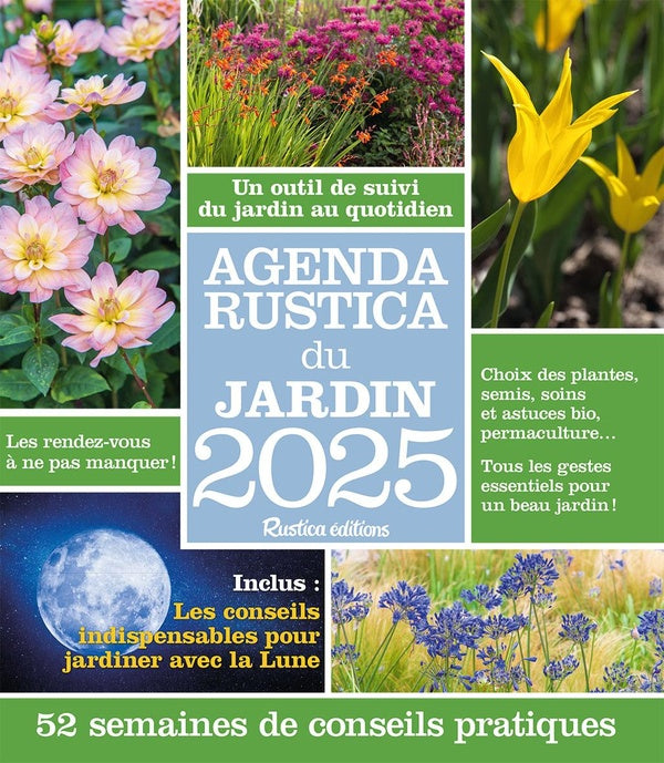 Agenda Rustica du jardin (édition 2025)