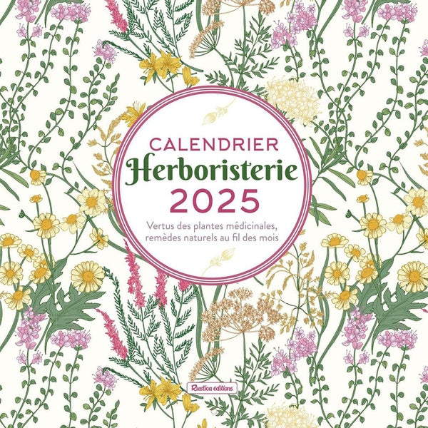 Calendrier mural herboristerie (édition 2025)