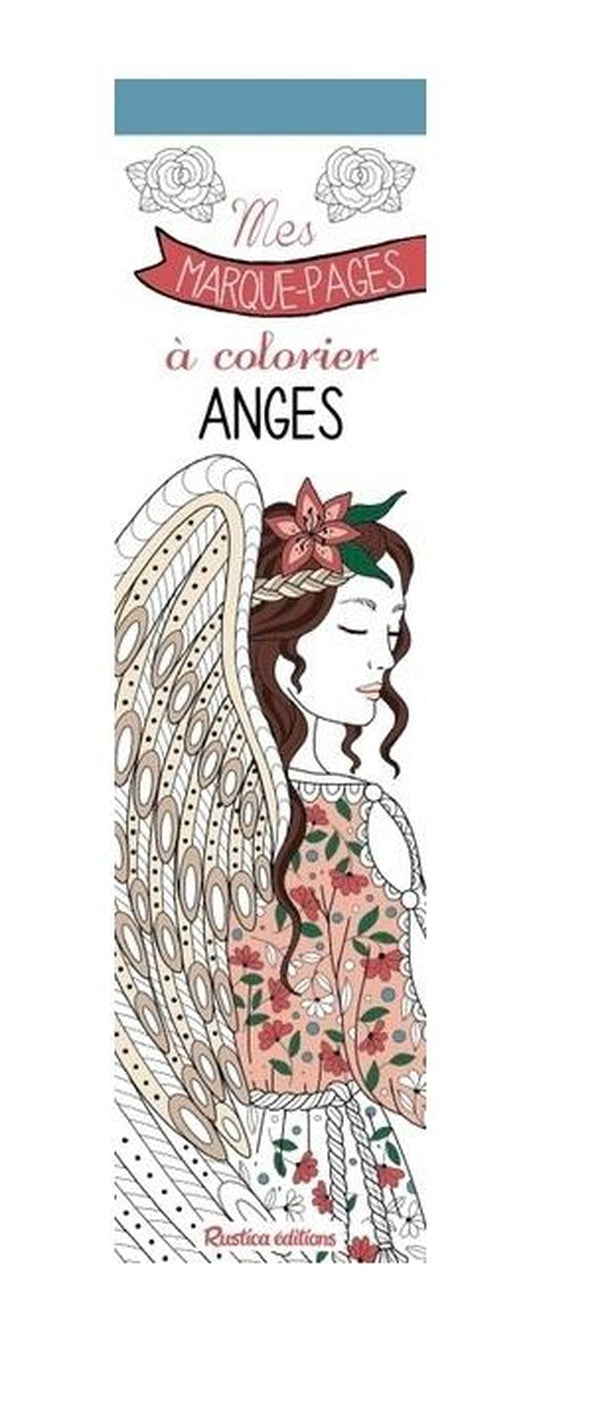 Mes marques-pages à colorier : Anges