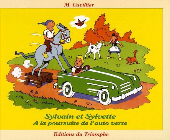 Sylvain et Sylvette Tome 25 : à la poursuite de l'auto verte