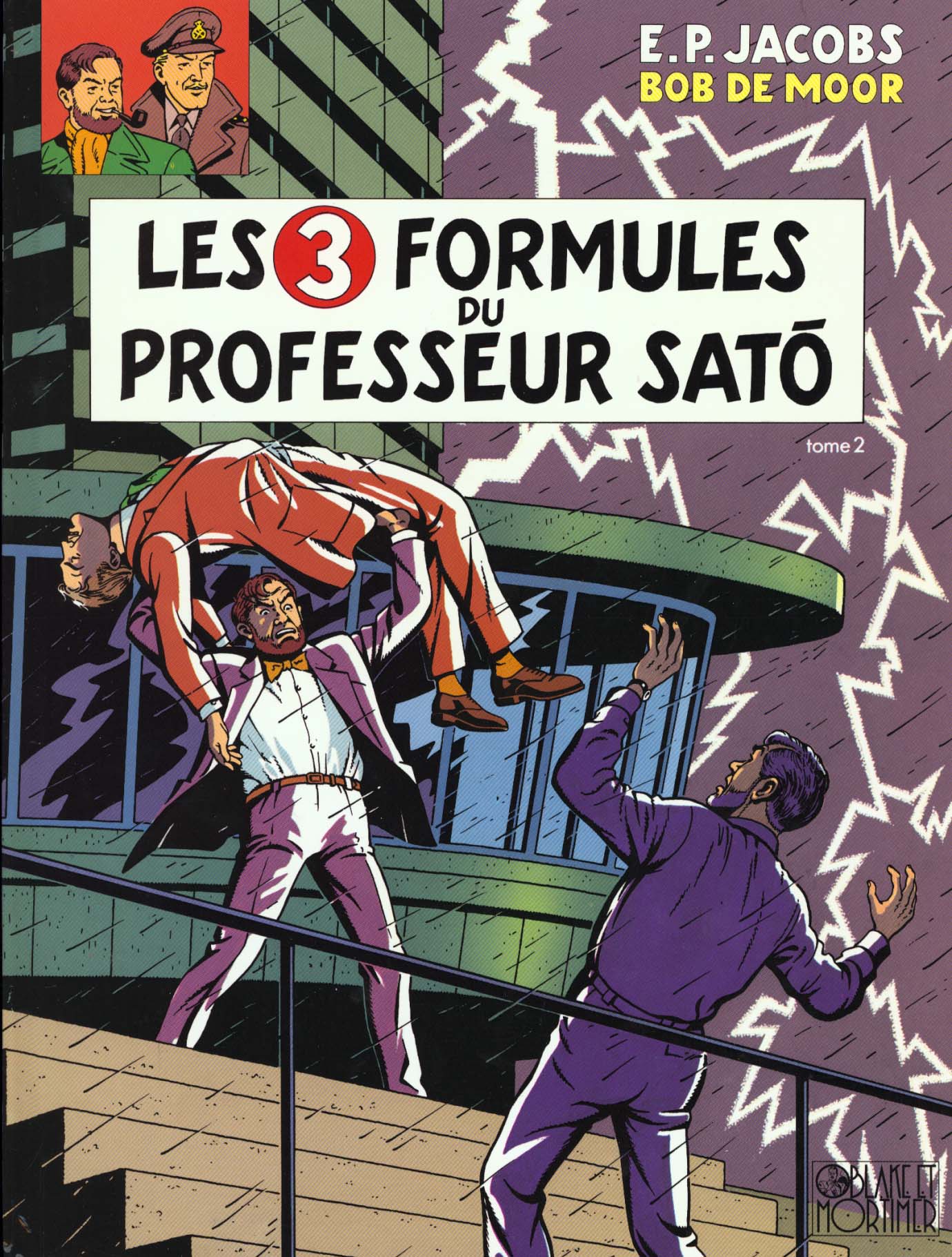 Blake et Mortimer Tome 12 : les 3 formules du professeur Satô Tome 2