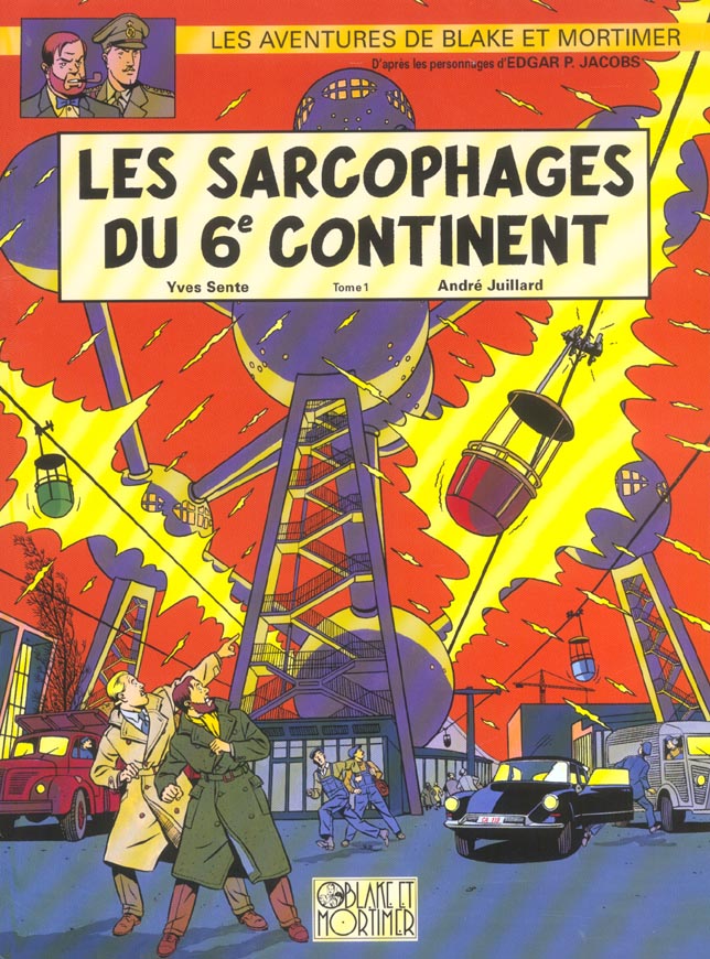 Blake et Mortimer Tome 16 : les sarcophages du 6e continent Tome 1