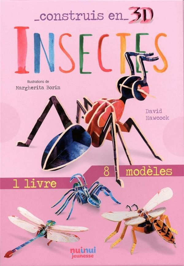 Construis en 3D : insectes