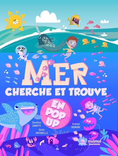 Cherche et trouve en pop-up : mer