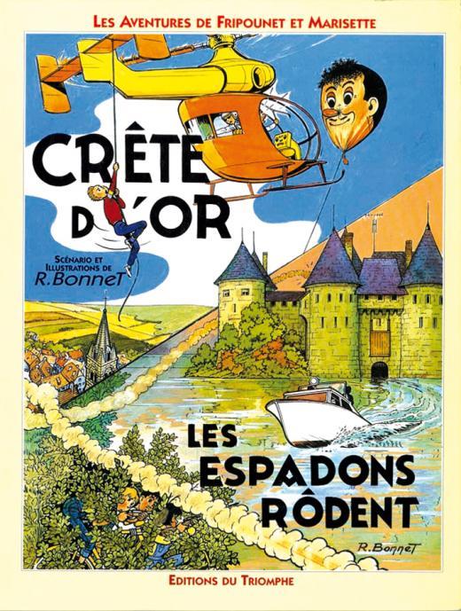 Les aventures de Fripounet et Marisette Tome 3 ; crête d'or, les espadons rôdent