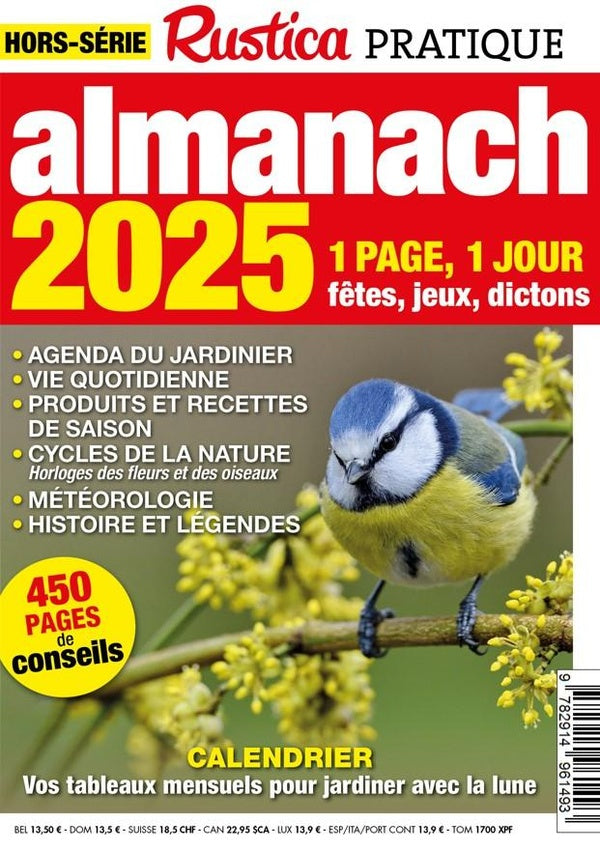 Almanach Rustica pratique (édition 2025)