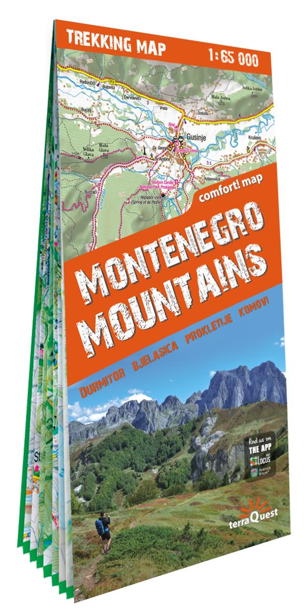 Montagnes du Monténégro : Durmitor, Bjelasica, Prokletije, Komovi (édition 2024)