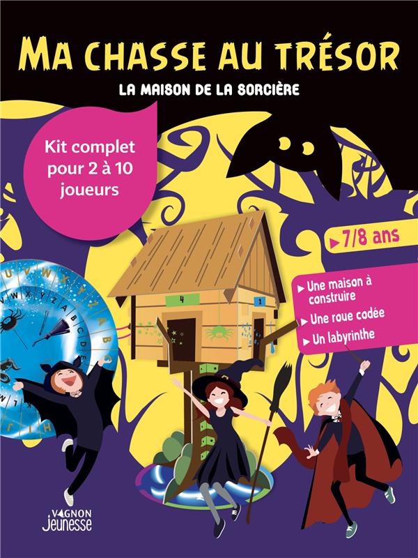 Ma chasse au trésor : la maison de la sorcière : 7/8 ans