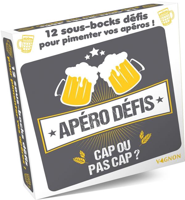 Apéro défis : cap ou pas cap ? 12 sous-bocks défis pour pimenter vos apéros !