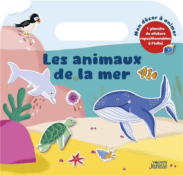 Les animaux de la mer : Mon décor à animer