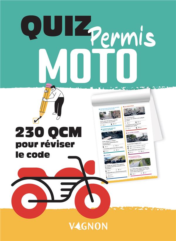 Quiz permis moto : 230 QCM pour réviser le code (édition 2024)