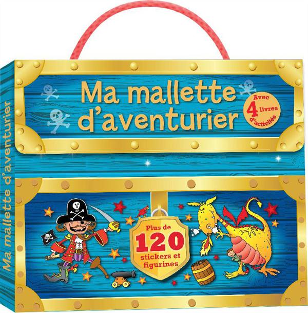 Ma mallette d'aventurier ; plus de 120 stickers et figurines