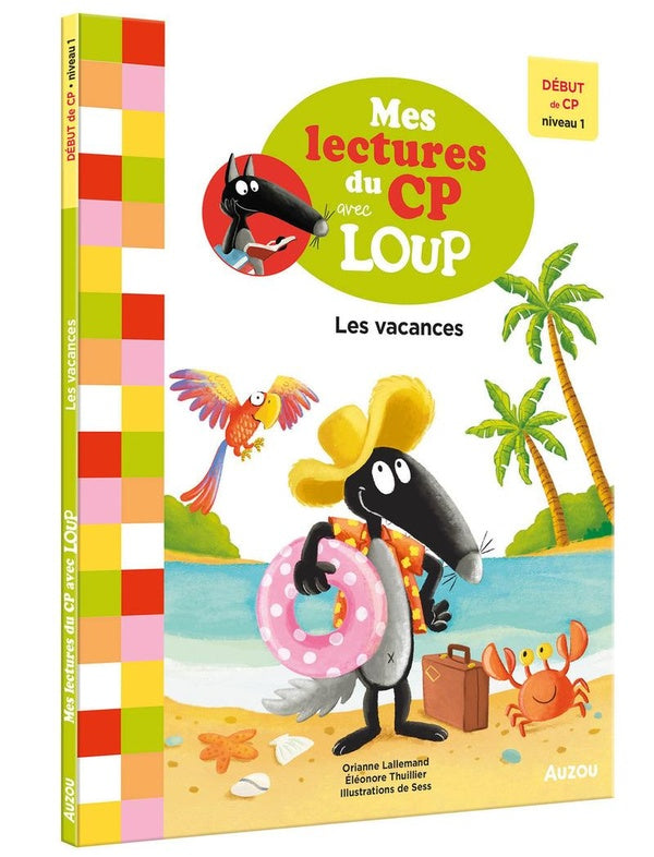 Mes lectures du CP avec Loup : les vacances