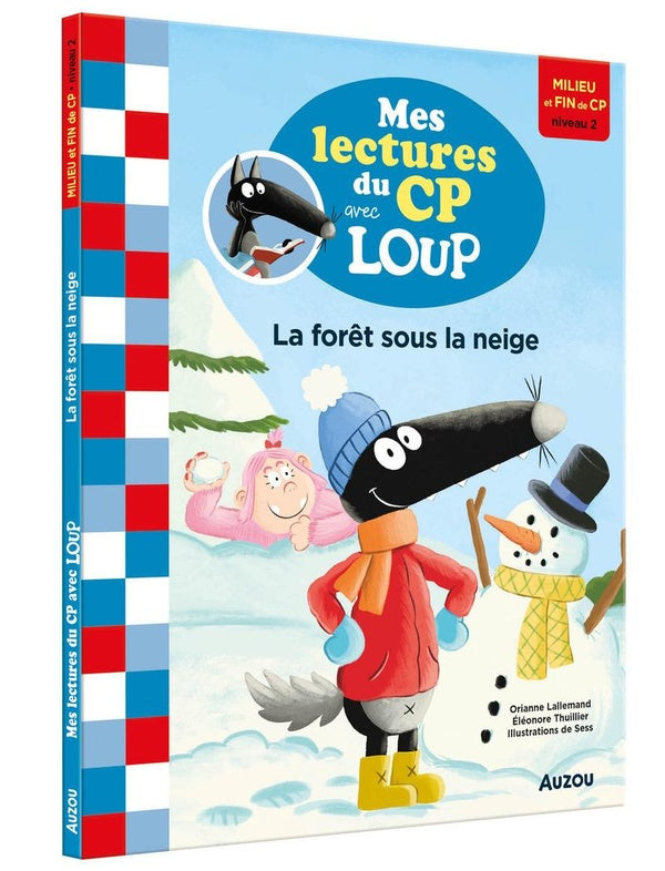 Mes lectures du CP avec Loup : la forêt sous la neige