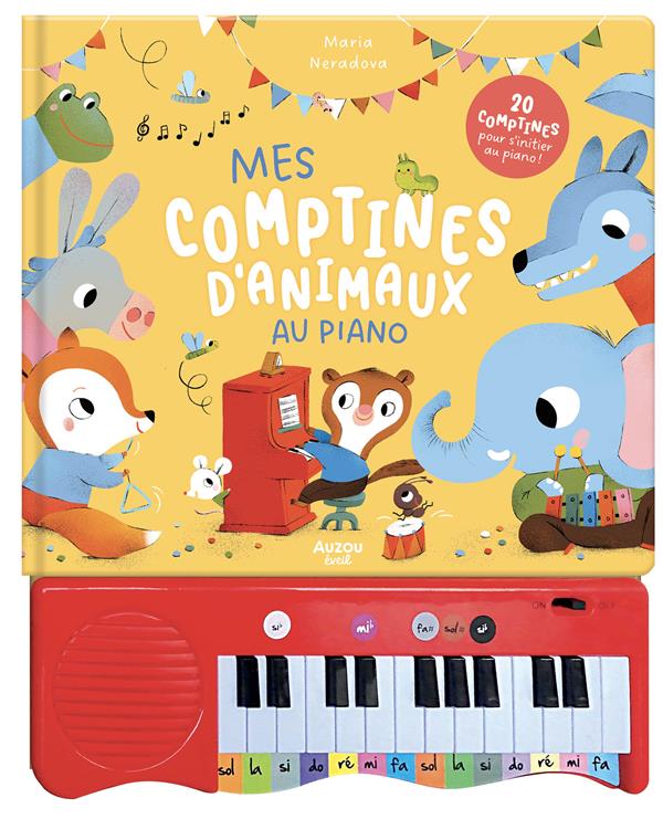 Mes comptines d'animaux au piano