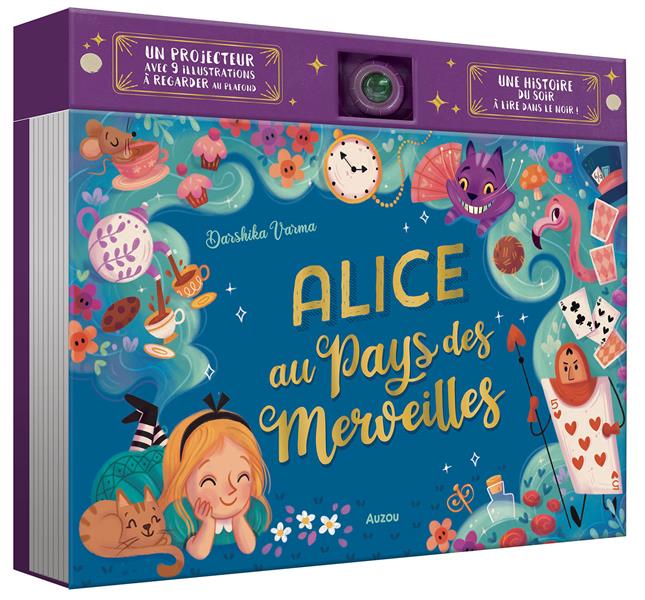 Alice au Pays des Merveilles : livre projecteur