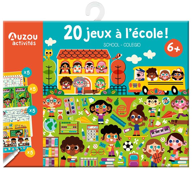 Ma pochette de jeux : 20 jeux à l'école !