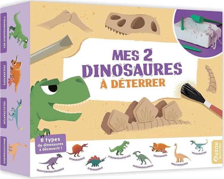 Mes 2 dinosaures à déterrer