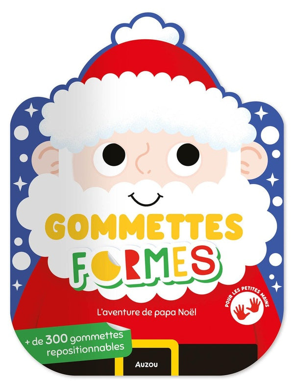 Gommettes formes : l'aventure de papa Noël