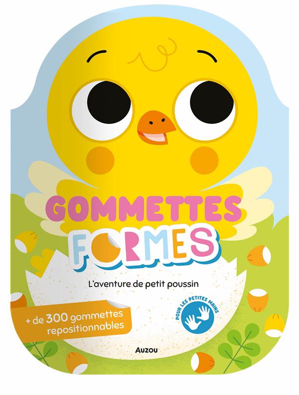 Gommettes formes : l'aventure de petit poussin