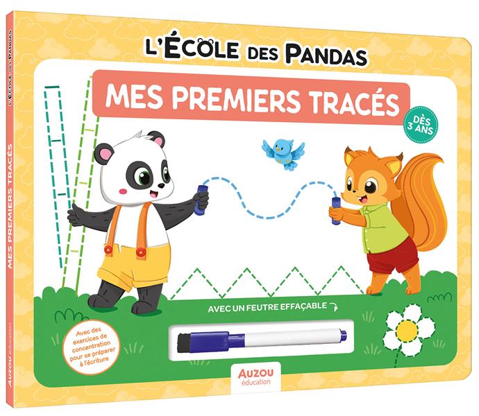 L'école des pandas : mes premiers tracés