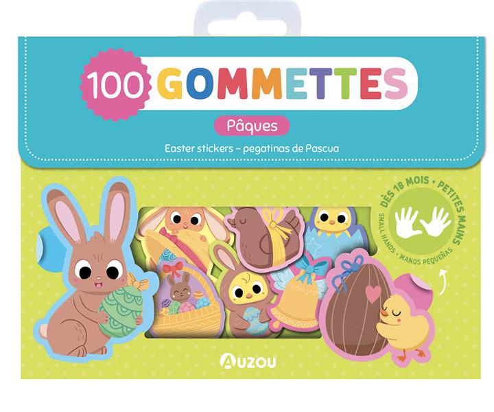 Ma pochette de gommettes : 100 gommettes : Pâques