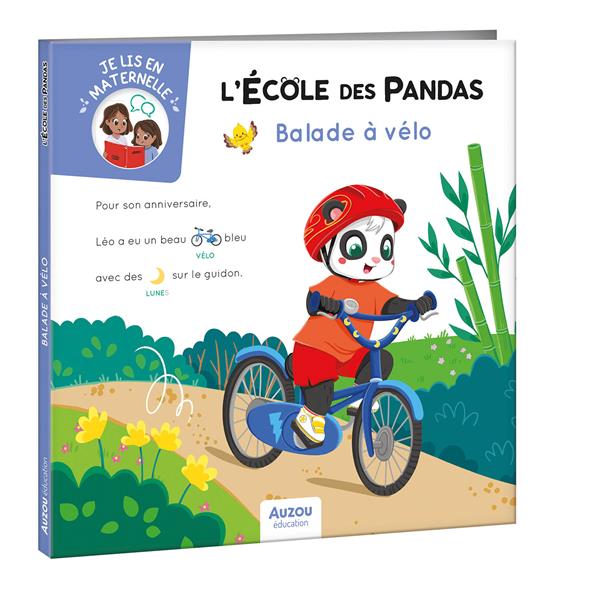 Je lis en maternelle : L'école des pandas : Balade à vélo