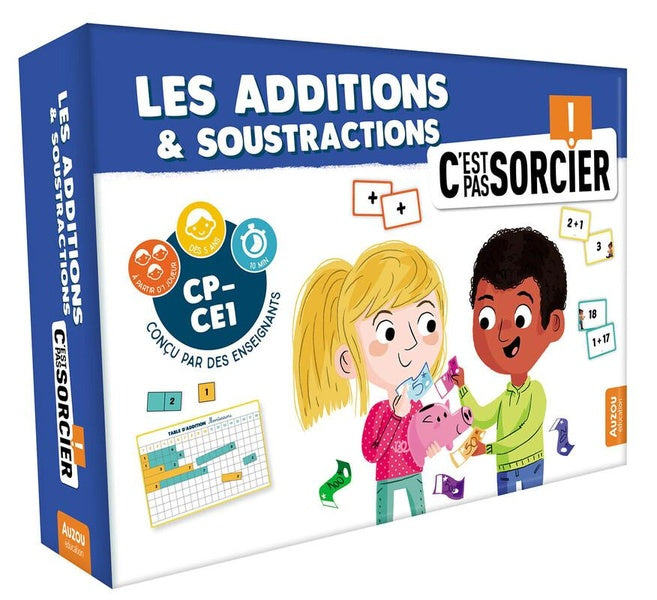 Les additions et les soustractions, c'est pas sorcier !