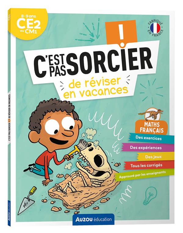 Cahier de vacances : c'est pas sorcier de réviser en vacances ; du CE2 au CM1