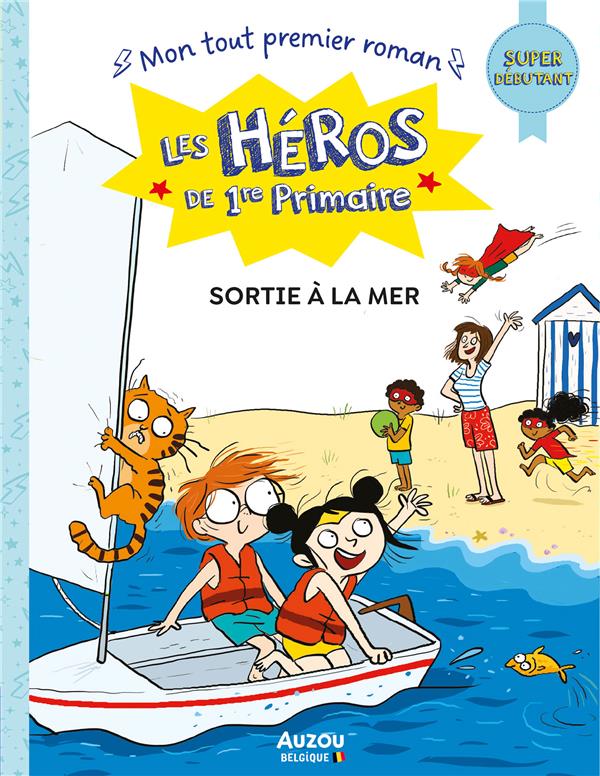 Les héros de 1ère primaire ; super débutant ; sortie à la mer