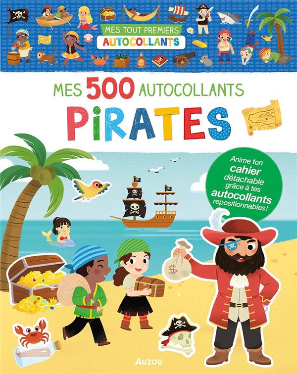 Mes 500 autocollants : Pirates