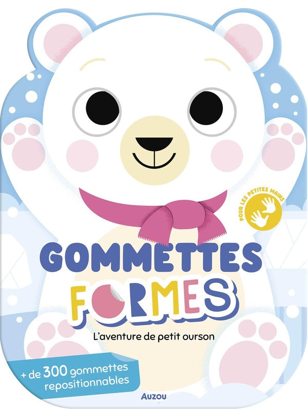 Gommettes formes : l'aventure de petit ourson