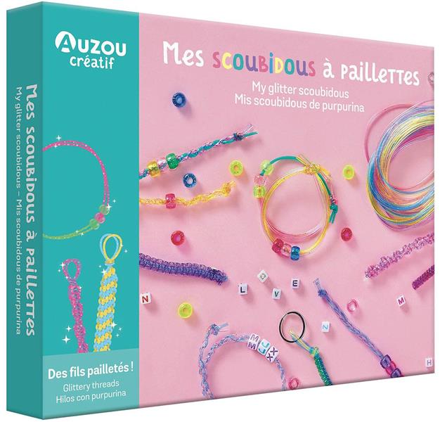 Mes scoubidous à paillettes