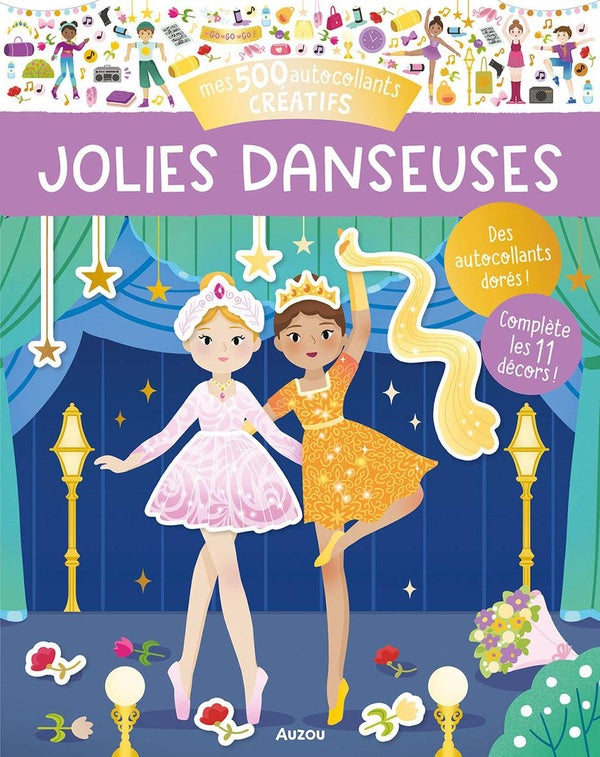 Mes 500 autocollants créatifs : Jolies danseuses