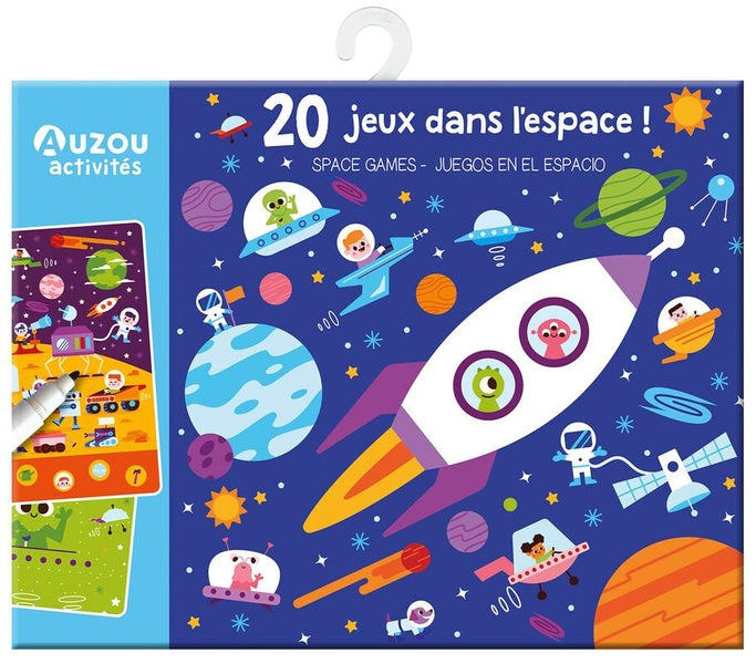 Ma pochette de jeux : 20 jeux dans l'espace !